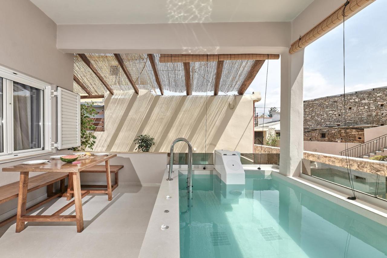 2 Bedroom Villa With Heated Swimming Pool-Spa Whirlpool-Bbq! Melidhónion Esterno foto