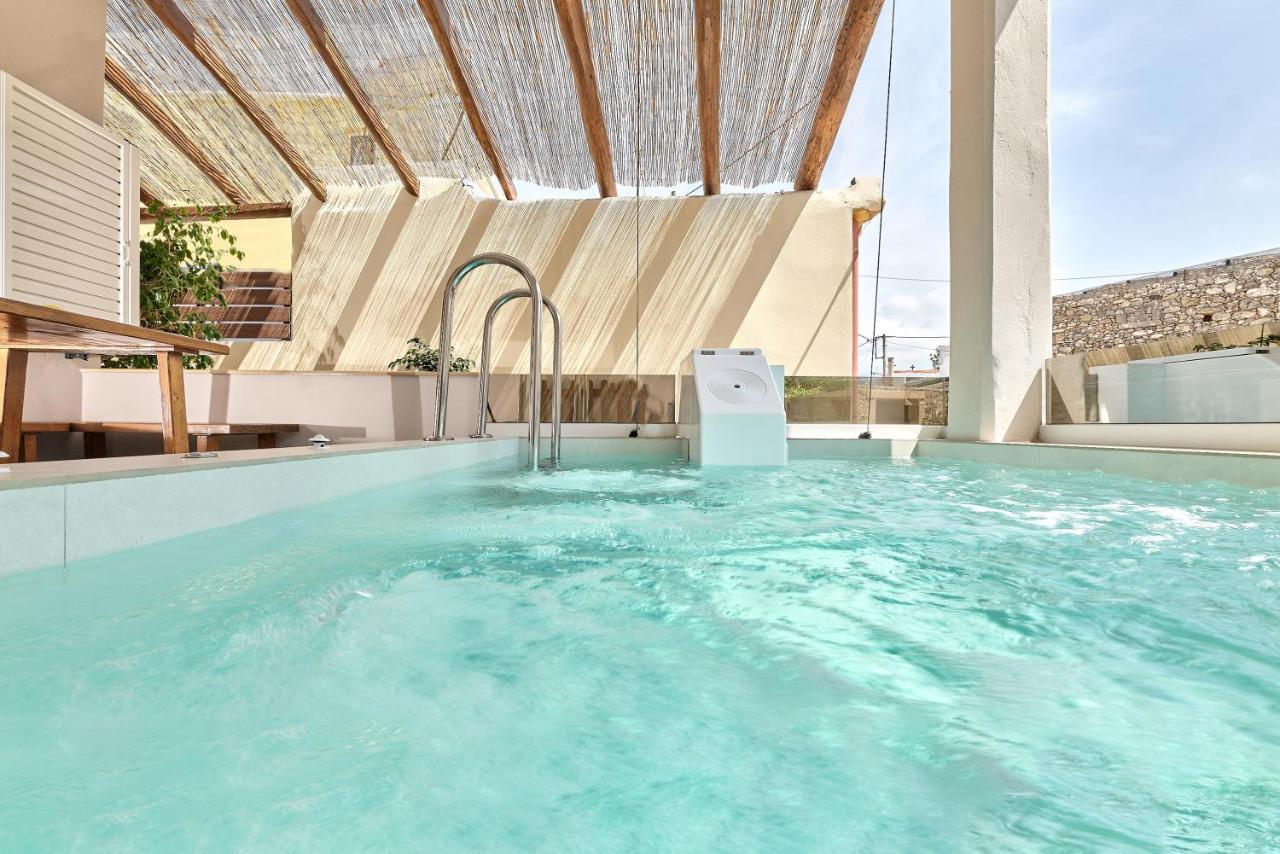 2 Bedroom Villa With Heated Swimming Pool-Spa Whirlpool-Bbq! Melidhónion Esterno foto