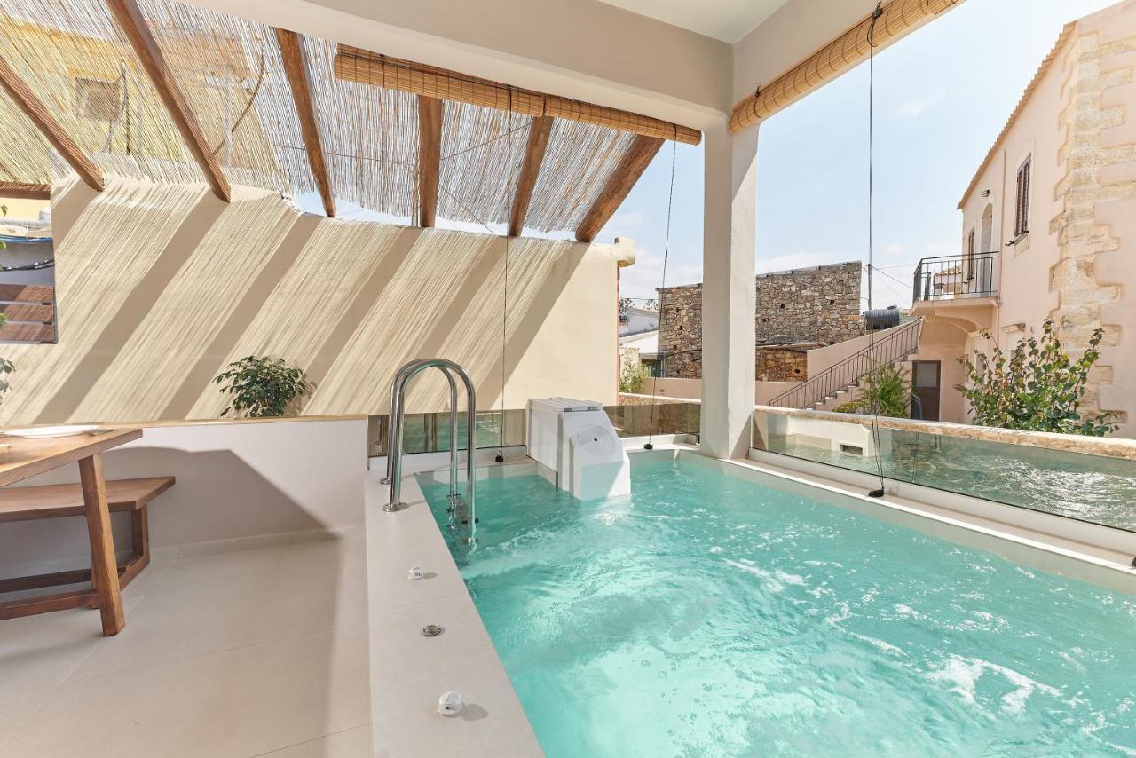 2 Bedroom Villa With Heated Swimming Pool-Spa Whirlpool-Bbq! Melidhónion Esterno foto