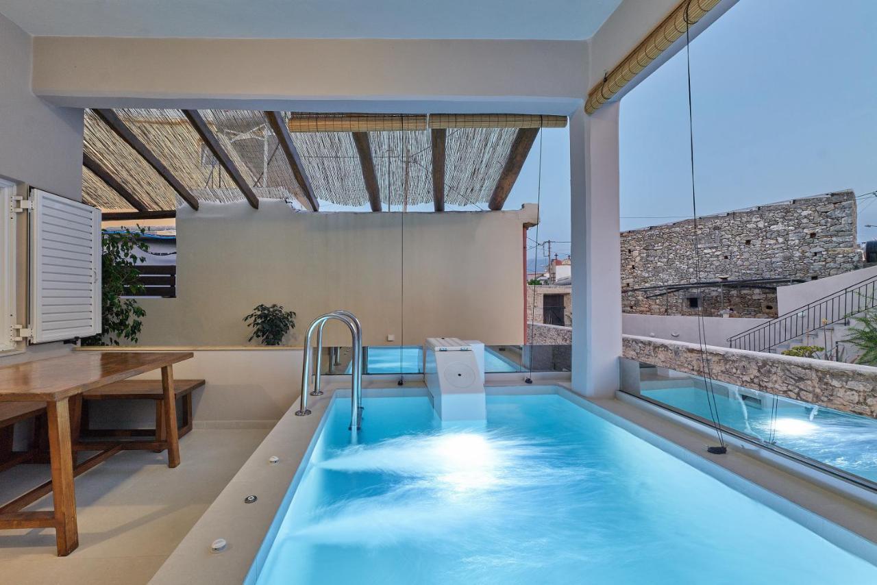 2 Bedroom Villa With Heated Swimming Pool-Spa Whirlpool-Bbq! Melidhónion Esterno foto